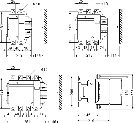 Dimension LC1F400