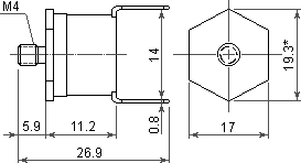 TK24-02 thermostat dimensions